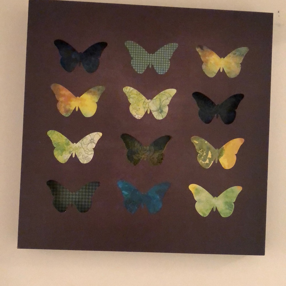 Butterfly wall art